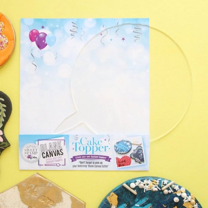 Sweet Stamps Blank Canvas By Sweet Stamp - Circle Blank Topper