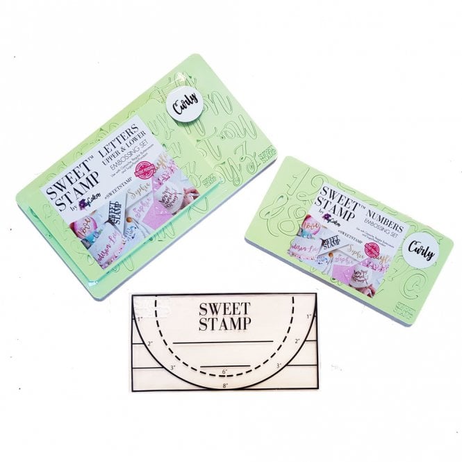 Sweet Stamps CURLY Font 