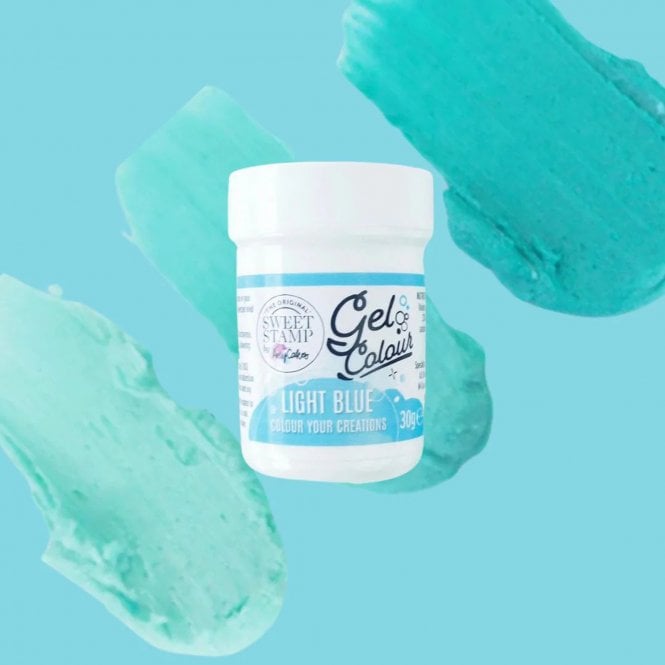 Sweet Stamps Gel Colour - Light Blue 30g
