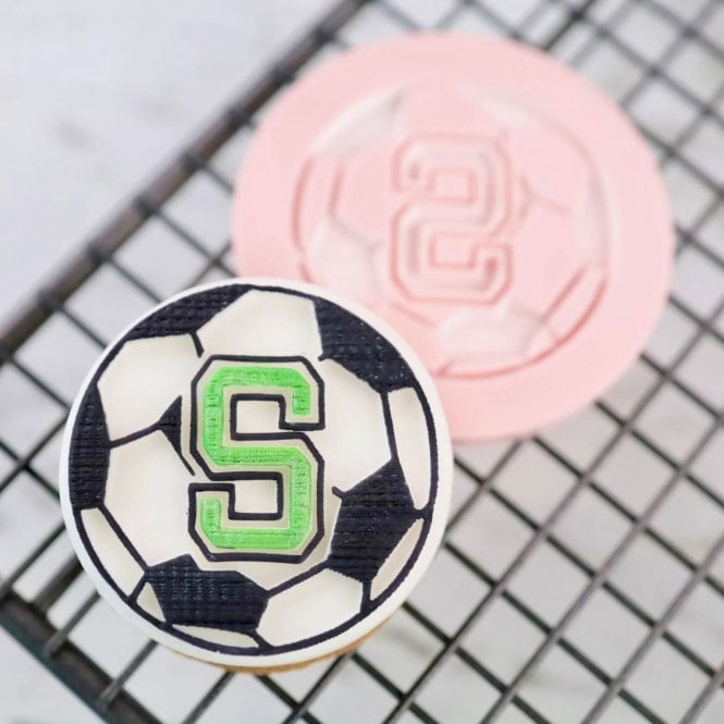 Sweet Stamps OUTboss Expressions - Football Monogram - S
