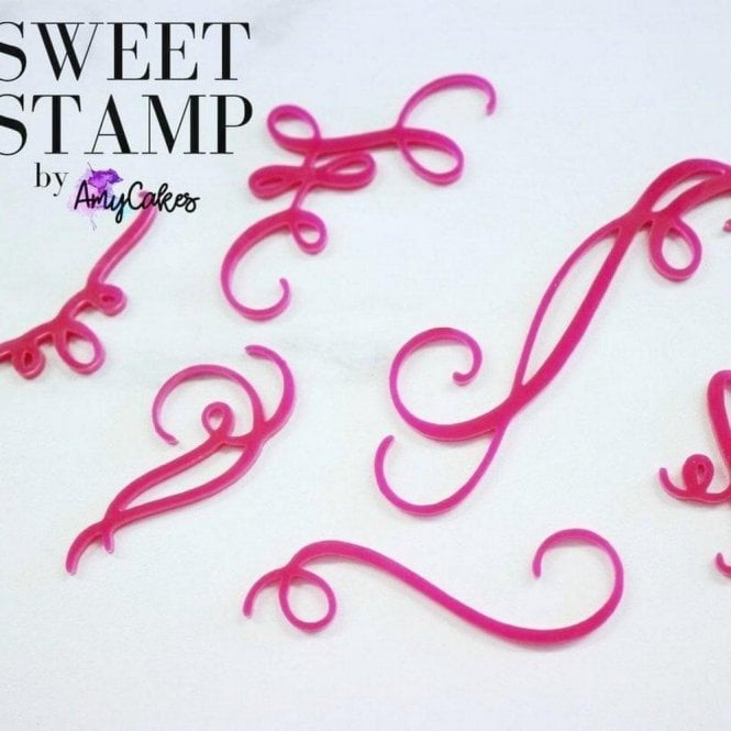 Sweet Stamps SWEET STAMP - Curls & Swirls