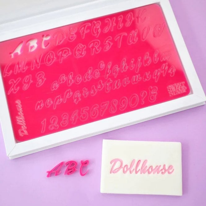 Sweet Stamps Sweet Stamp - Dollhouse Small Letter Set - Uppercase, Lowercase, Numbers & Symbols Full Set