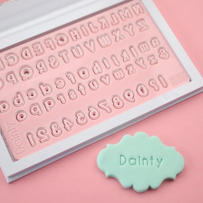Sweet Stamps The Amy Jane Collection Lettering Set - Dainty