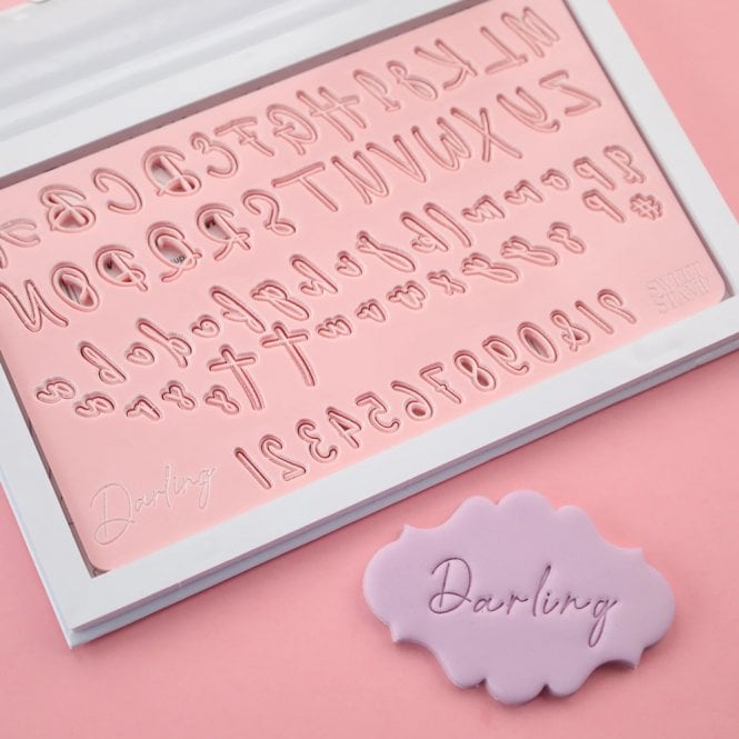 Sweet Stamps The Amy Jane Collection Lettering Set - Darling Set
