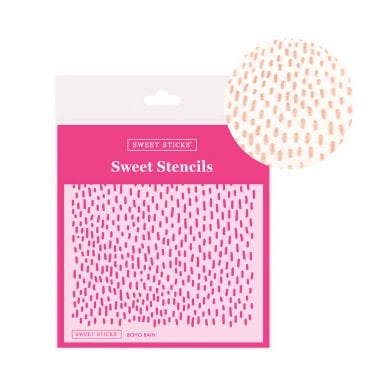 Sweet Stencil - Boho Rain