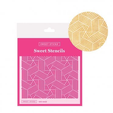 Sweet Stencil - Geo Maze