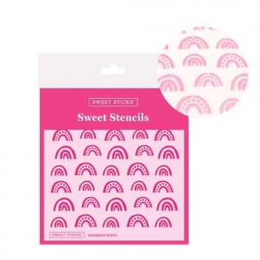 Sweet Stencil - Rainbow Boho