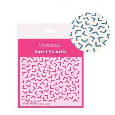 Sweet Stencil - Retro Arrow