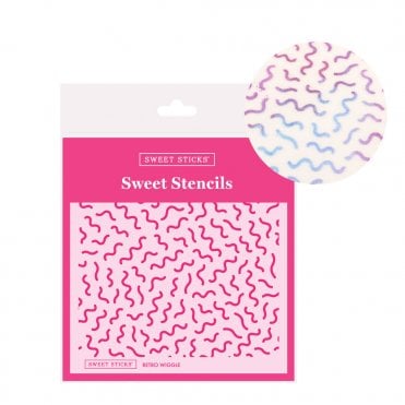 Sweet Stencil - Retro Wiggle