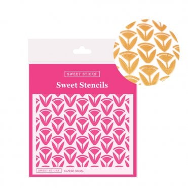Sweet Stencil - Scandi Floral