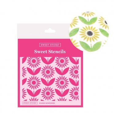 Sweet Stencil - Scandi Sunflower