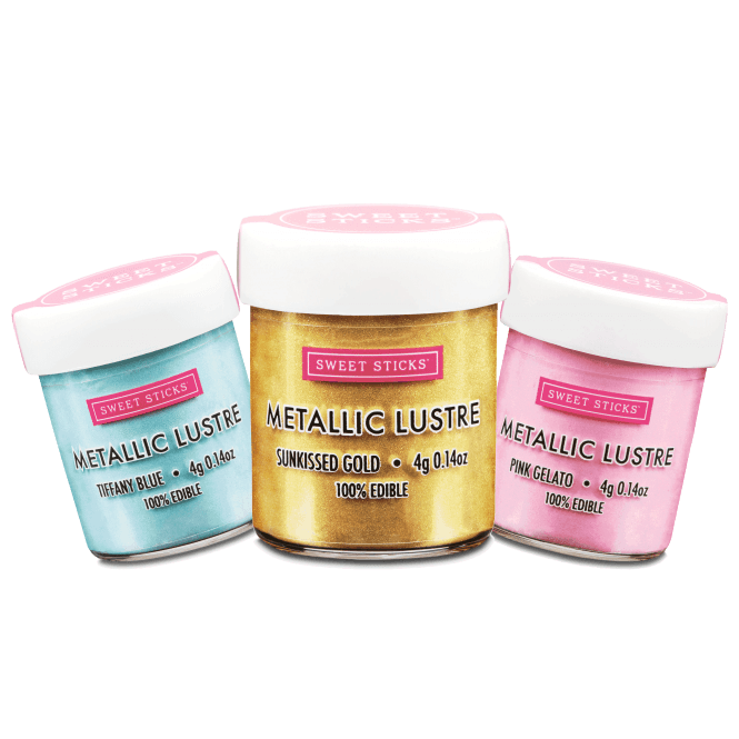Sweet Sticks 100% Edible Metallic Lustre 4g / 0.14 oz