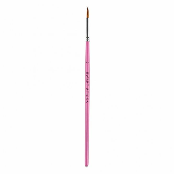 Sweet Sticks Pointed Round Premium Food Grade Brush # 2