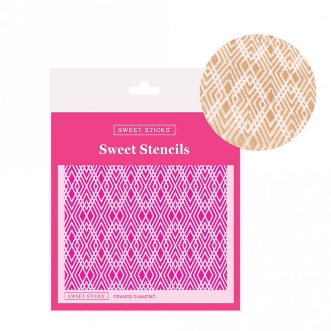 Sweet Sticks Sweet Stencil - Grande Diamond