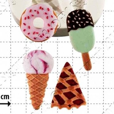 Sweet Treats - Cake Decorating Silicone Mould