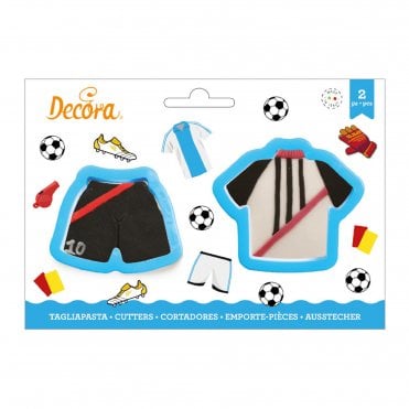 T-Shirt And Pants Plastic Cookie Cutters Set Of 2