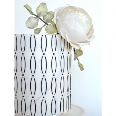 Tango - Double-Barrel Cake Stencil