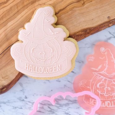 The Amy Jane Collection - Halloween Pumpkin - Cutter & Stamp