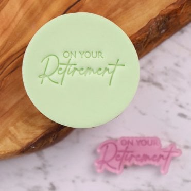 The Amy Jane Collection Signature Embossers - On Your Retirement
