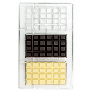 The Extra Large Classic Bar 100g - Polycarbonate Chocolate Moulds