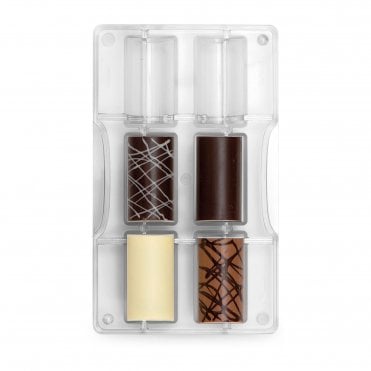 The Large Cylinder - Polycarbonate Chocolate Moulds
