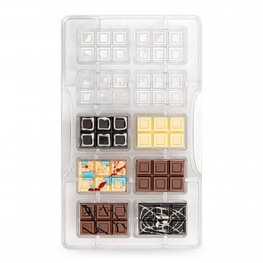 The Mini Bars - Polycarbonate Chocolate Moulds