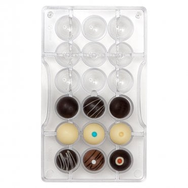 The Perforated Sphere - Polycarbonate Chocolate Moulds