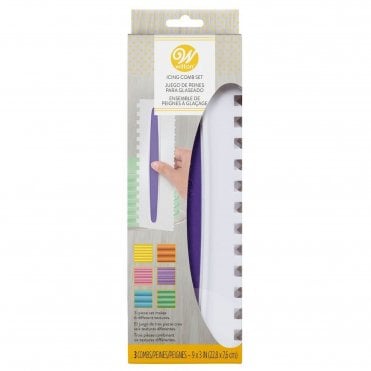 Three-Piece Icing Comb Set