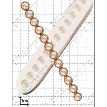 Tiffany Pearl Bead Moulds - Cake Decorating Silicone Mould
