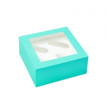 TIFFANY Premium Cupcake Boxes - Holds 4