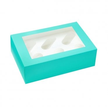 TIFFANY Premium Cupcake Boxes - Holds 6