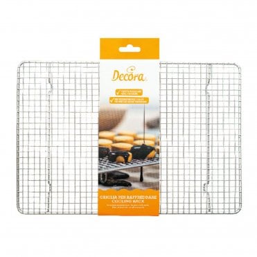 Tightly Woven Rectangular Cake Cooling Rack - 38 x 26 cm