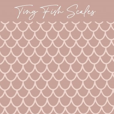 Tiny Fish Scales Embossing Parchment Sheets - Pack of 6