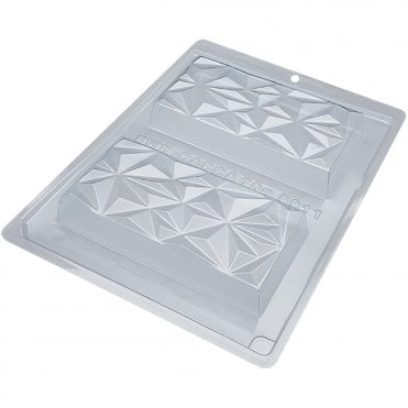 Triangulo Treasure Bar Mould - 2 Cavity - Special Chocolate Mould