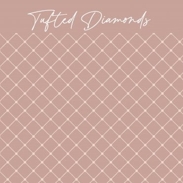 Tufted Diamonds Embossing Parchment Sheets - Pack of 6