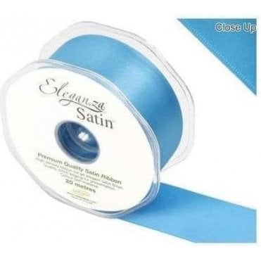 Turquoise - Double Faced Satin Ribbon