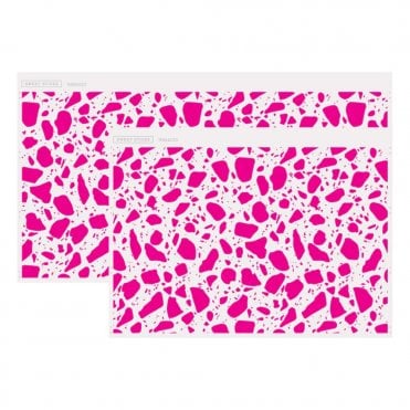 Two Part Cake Stencils - Terrazzo