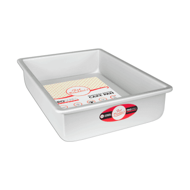 Ultimate Bake Pro: Seamless Anodized Oblong Cake Tin for Perfect Cakes!