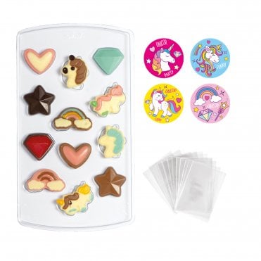 Unicorn Thermoformed Mould Set - 15 x 26 cm