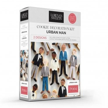 Urban Man Cookie Decoration Kit