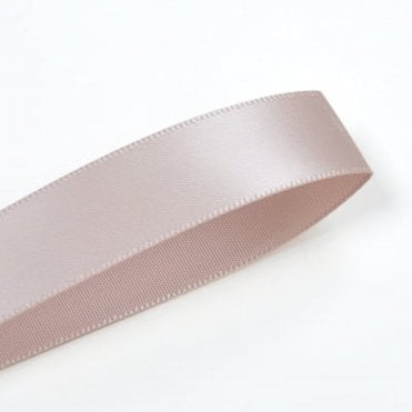 Vanilla Double-Faced Satin Ribbon - 10mm