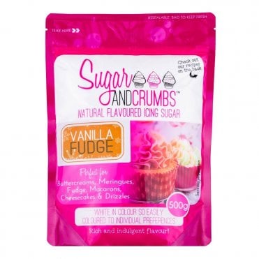Vanilla Fudge - Natural Icing Sugar 500g 