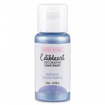Velvet Purple - Metallic Edible Art Paint (15ml)