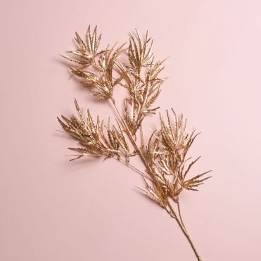 Vintage Gold Musical Bamboo Leaf
