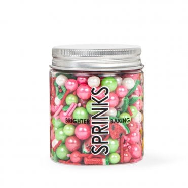 Watermelon Sugar Sprinkles By Sprinks - 75g