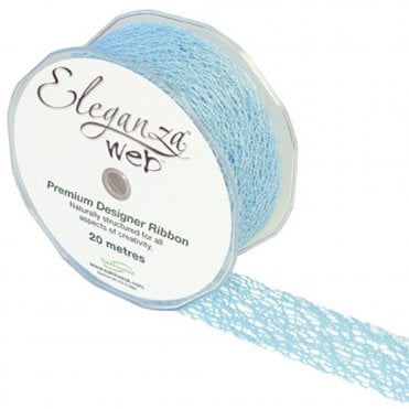 Web Ribbon - Light Blue No - 25 - 38mm x 20M