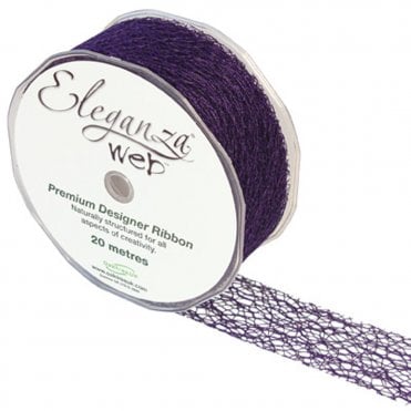 Web Ribbon - Purple No - 36 - 38mm x 20M