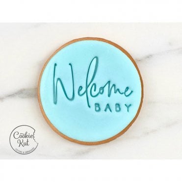 Welcome Baby - Baby Shower Embosser Stamp