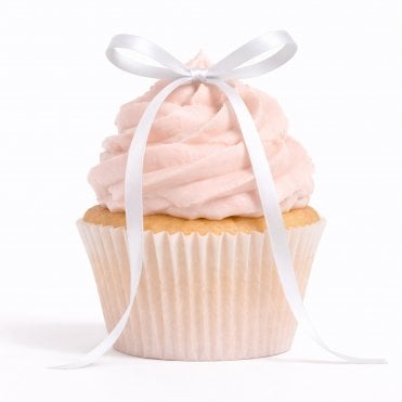 White 6mm Satin Ribbon Bows - Pack of 10