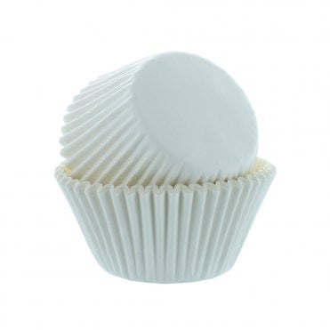 White Baking Cupcake Cases
